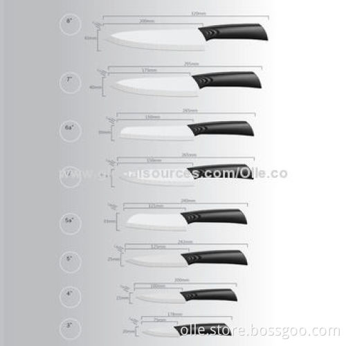 4'' Vegetable Ceramic Knife